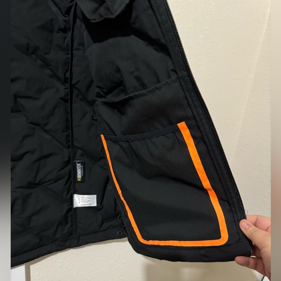 Orvis Pro Friendly Fowl Down Puffer Vest Blackout Size Medium - Picture 3 of 5